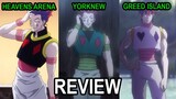 Compelling Antagonists! - Heavens Arena, Yorknew City and Greed Island Arc Review