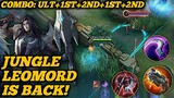 JUNGLE LEOMORD BEST COMBO AND BUILD! Leomord Montage!