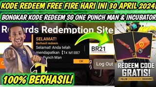 KODE REDEEM FREE FIRE TERBARU 30 APRIL 2024 HARI INI - KODE REDEEM FF TERBARU 30 APRIL 2024