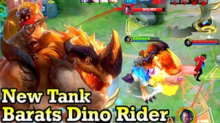 New Tank Barats Ultimate Rework Gameplay - Mobile Legends Bang Bang