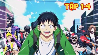 ALL IN ONE | Đại Dịch Zombie Bùng Phát Thanh Niên Ngôn Lù Chấp Tất | Tóm Tắt Anime: Zom 100 (Ep 1-4)