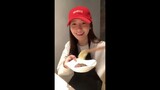 190610 YoonA 윤아 - IG live-  Eating Chinese Hot Pot (火锅)