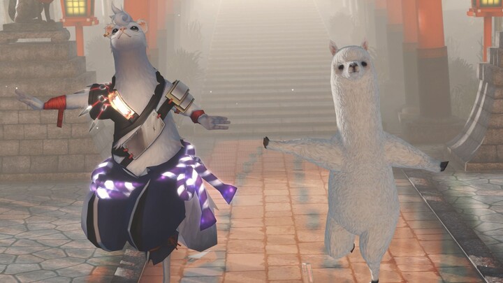 [Onmyoji MMD] Alpaca's Strange Behavior Award