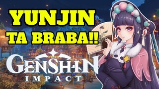 YUNJIN ESTÁ QUEBRADA?? GENSHIN IMPACT