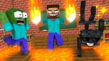 Monster School : FLOOR IS LAVA NEW EPISODES - Minecraft Animation