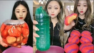 Thánh Ăn Đá Ăn Đá Lạnh Màu Sắc Hình Dạng Bất Thường Thú Vị - ASMR Ice Crunchy Eating sound#195