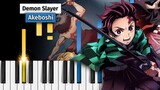 Demon Slayer: Kimetsu no Yaiba Season 2 OP - "Akeboshi" by LiSA - Piano Tutorial / Piano Cover