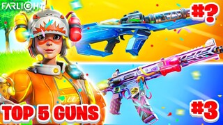 TOP 5 BEST GUNS in FARLIGHT 84