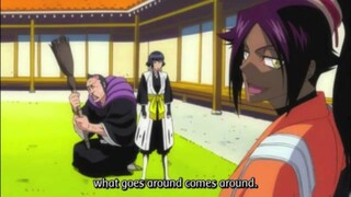 Yoruichi teasing Soifon