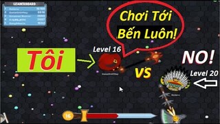 EvoWars.io - #155 : Top 2 Level 16 "Máu Chiến" CHƠI TỚI BẾN với Đối Thủ Top 1 Level 20 và Cái Kết...