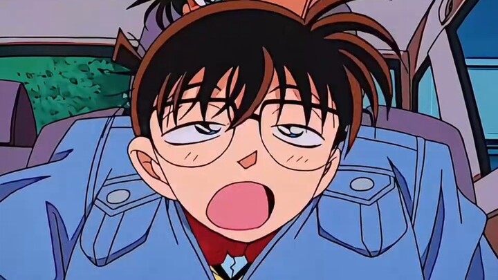 Heiji: Ada bayi kecil yang lucu di perutku. #Conan#Heiji