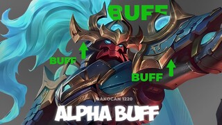 ALPHA BUFF COUNTER HERO TEBEL