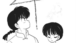 Although the story of Ranma ½ manga "Legendary Love Umbrella" is simple, Takahashi Rumiko still port