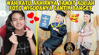 REAKSI ANDRA NGELIHAT FOTO WISUDA RATU GILA CUK CANTIK BANGET🥰😍