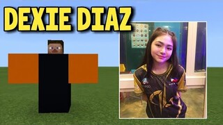 HOW TO SUMMON DEXIE DIAZ IN MINECRAFT PE