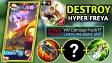 TRY THIS BUILD TO COUNTER PRO HYPER FREYA IN MIDLANE | YIN BEST BUILD & EMBLEM 2023 | MOBILE LEGENDS