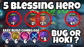 3 STAR ODETTE 6664 TRIPLE SIX COMBO ! 5 HERO BLESSING - BUG BLESSING OR TRICK BLESSING MAGIC CHESS