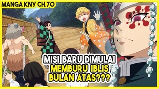 MISI BARU DIMULAI!!! Bersama Pilar Suara Memburu Iblis!! (Review Manga KNY Ch.70)