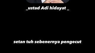 setan itu pengecut😂