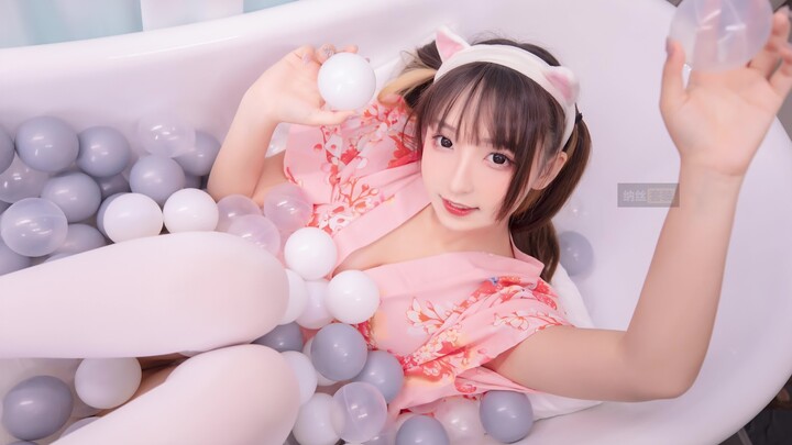 4K Shenyu Banzhen Winter Ice Cream Girl Baisi Photo COSPLAY