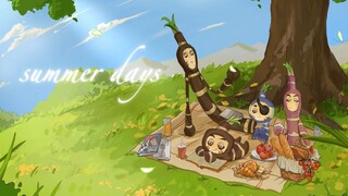 [Fruity Robo] made the sugar cane picnic into a dynamic wallpaper~