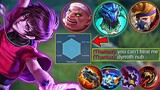 DYRROTH OP UNDERRATED BUILD TO DEAL AGAINST AGGRESSIVE THAMUZ IN SIDELANE | MYTHIC GLORY RANK - MLBB