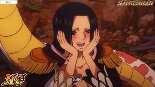 Luffy lebih peduli pada Hancock daripada keselamatannya sendiri || ONE PIECE