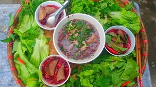 Cháo Lòng Tiết Canh Ẩm Thực Việt Nam  Đơn Giản Dễ Làm | ẨM THỰC QUÊ