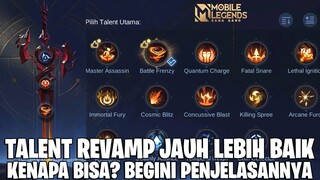 ALASAN KENAPA TALENT REVAMP LEBIH BAGUS DARIPADA YANG LAMA - KEKURANGAN & KELEBIHAN TALENT REVAMP