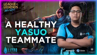 Wild Rift: My Dream is for a Healthy Yasuo Teammate | Yasuo | Miggie | Liyab Esports