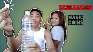 PISO WATER PRANK TO MY WIFE (Nagalit siya)