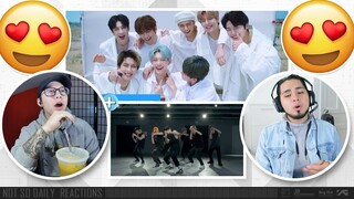 Stray Kids "청사진 (BLUEPRINT)" Video + "神메뉴 (GOD'S MENU)" Dance Practice Video | NSD REACT