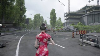 B station UP game zombie buatan sendiri empat wanita cantik mengalahkan CG steam secara gratis