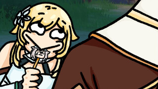 [Dubbed by Genshin Impact] The Japanese version is distressed giegie~