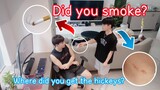 I Got Busted Smoking Cigarettes! | Prank *Where Did You Get The Hickeys?*[Gay Couple Lucas&Kibo BL]