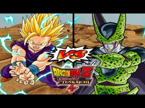 GOHAN VS CELL | FULL FIGHT | VERY HARD MODE - Dragon Ball Z Budokai Tenkaichi 4 English Dub