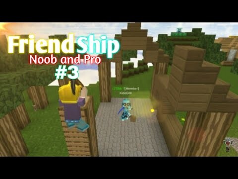 Friendship Noob and Pro #3 [ Season 1 ] Blockman GO Story - Animation