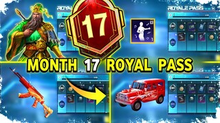 MONTH 17 Royal Pass // 1 To 50 Rp // M17 ROYAL PASS PUBG MOBILE ( M17 ROYAL PASS )