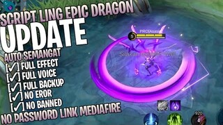 Script Skin Ling Epic Night Shade Full Efeect No Password Patch Terbaru | Mobile Legends