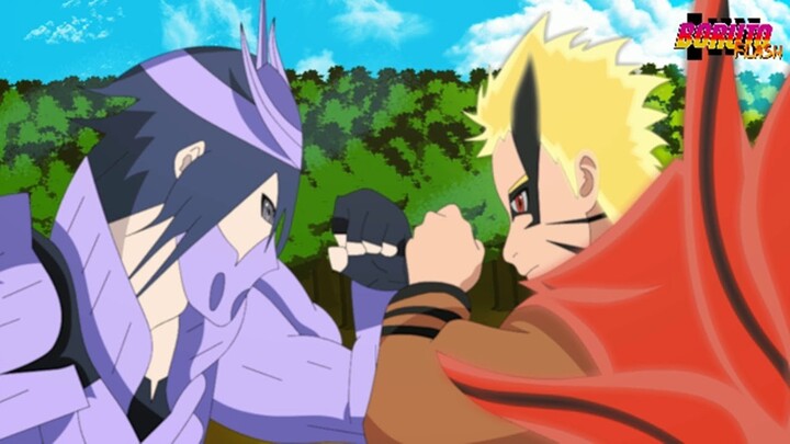 EPISODE Baryon Mode VS Susanoo Armor | FAN ANIMATION | BORUTO FLASH