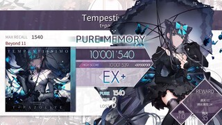 【Arcaea】Tempestissimo BYD 理论值