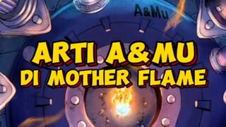 ARTI TULISAN A & MU PADA MOTHER FLAME ONE PIECE CHAPTER 1114