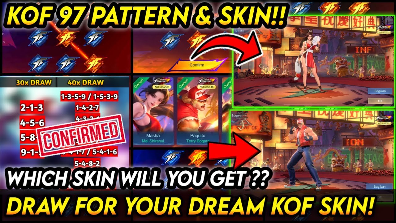 KOF 97 PATTERN AND SKIN PROBABILITY (REVEALED) - verloop.io