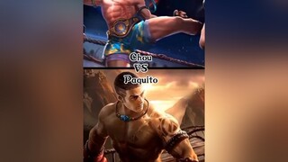 Base sa story ha! hindi sa ingame. debate  chou  paquitovschou  paquito MobileLegends MLBB pieckml