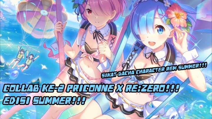 Gacha Karakter Rem Edisi Summer!!! | Princess Connect! Re:Dive JP x Re:Zero