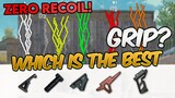 Best Grip Pubg Mobile Guide/Tutorial - Zero Recoil - how to reduce recoil with grips explained!