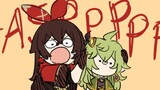 [Genshin Impact manga dubbing] Me and my good friend Kelai