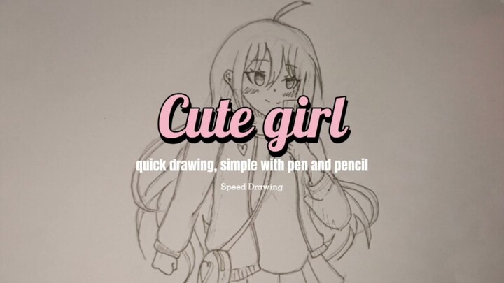 Gambar cute girl yg gampang yuk!