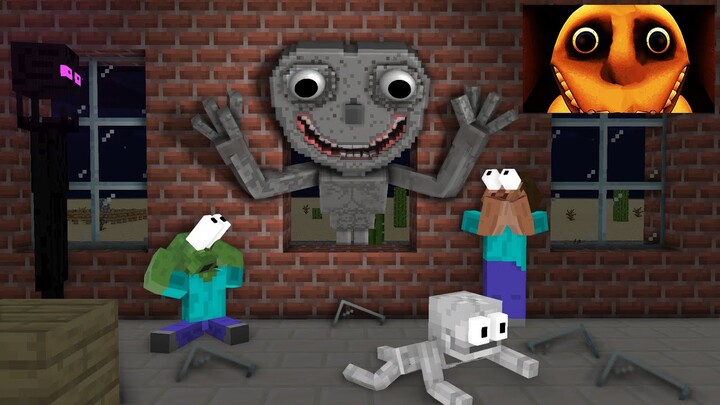 Monster School : THE MAN FROM THE WINDOW HORROR CHALLENGE - Minecraft Animation