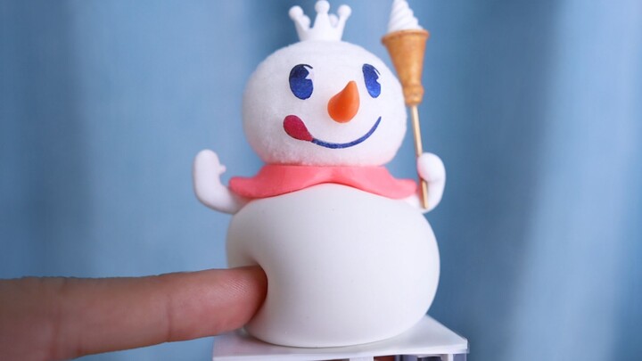 自制魔性雪人玩具